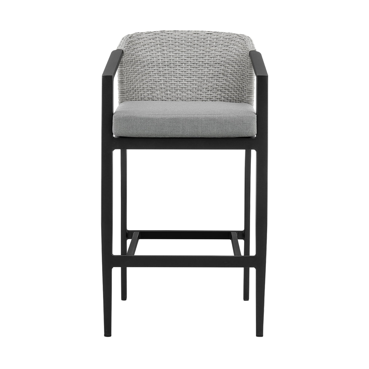 Aileen - Outdoor Patio Stool With Cushions