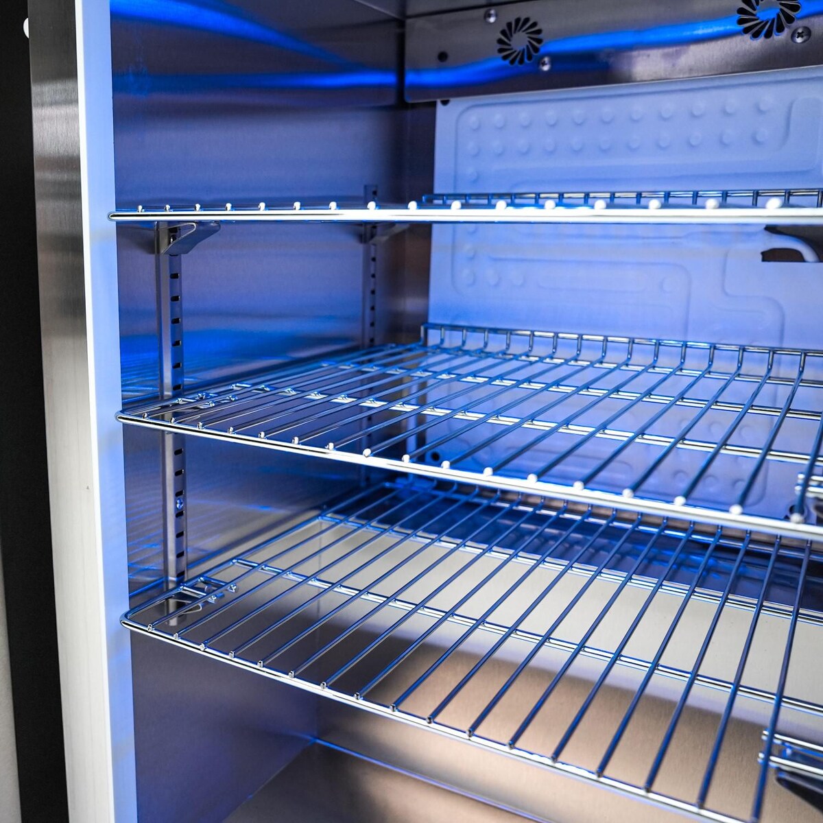 Mont Alpi Deluxe Series 9.5 Ft U-Shaped Propane Outdoor Kitchen Island w/ Side Burner & Fridge - MAi805-D45FC