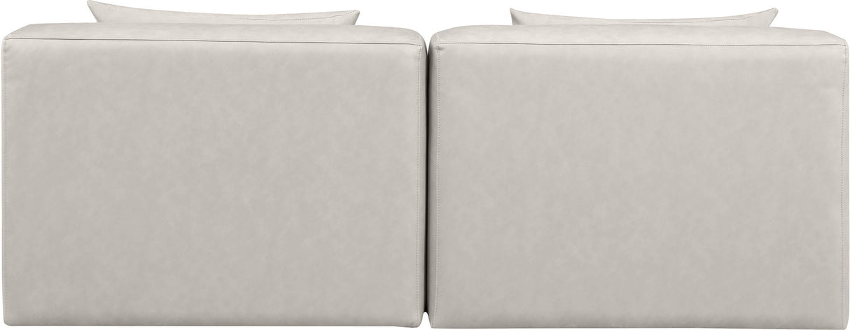 Cube - Modular 2 Seat Armless Sofa