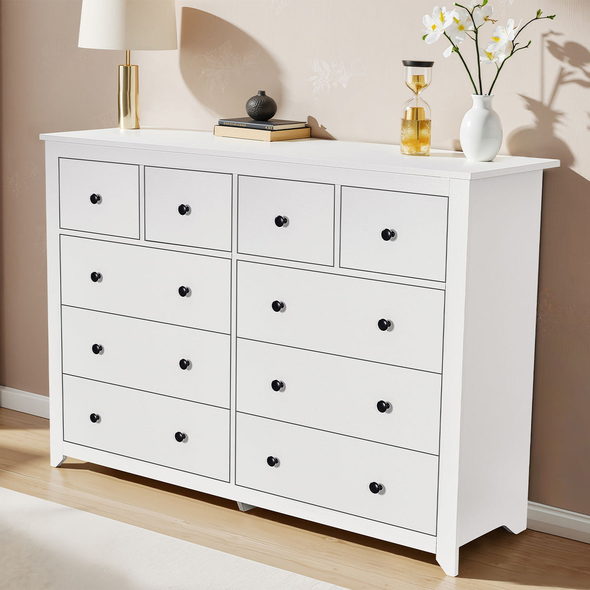 10 Drawer Dresser For Bedroom Ample Storage