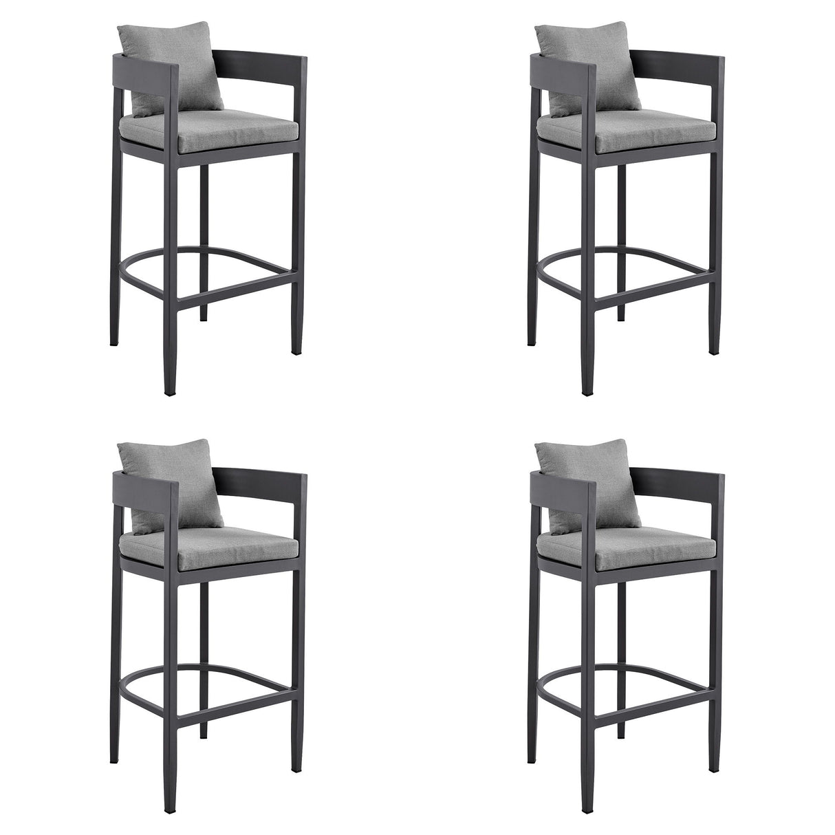 Menorca - Outdoor Patio Counter Height Bar Stool Set