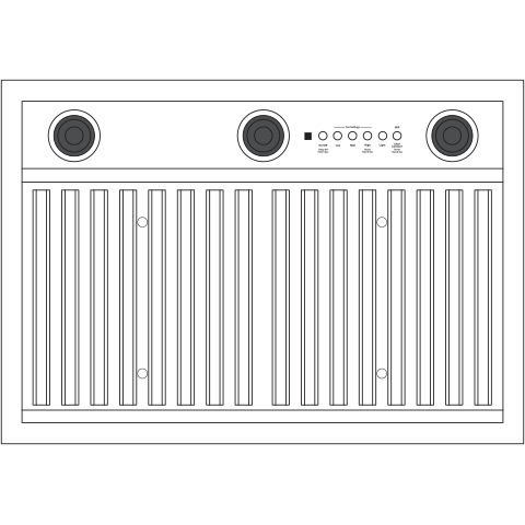 GE UVC9300SLSS - 30 in. Smart Convertible Standard Style Range Hood with 610 CFM, 4 Fan Speeds & 3 LED Lights - Stainless Steel