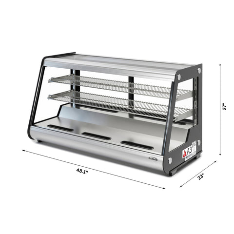 48 in. Countertop Bakery Display Refrigerator in Stainless Steel, 7 cu. ft. (CDC-7C-SS) No rating value Same page link. (0) Write a review