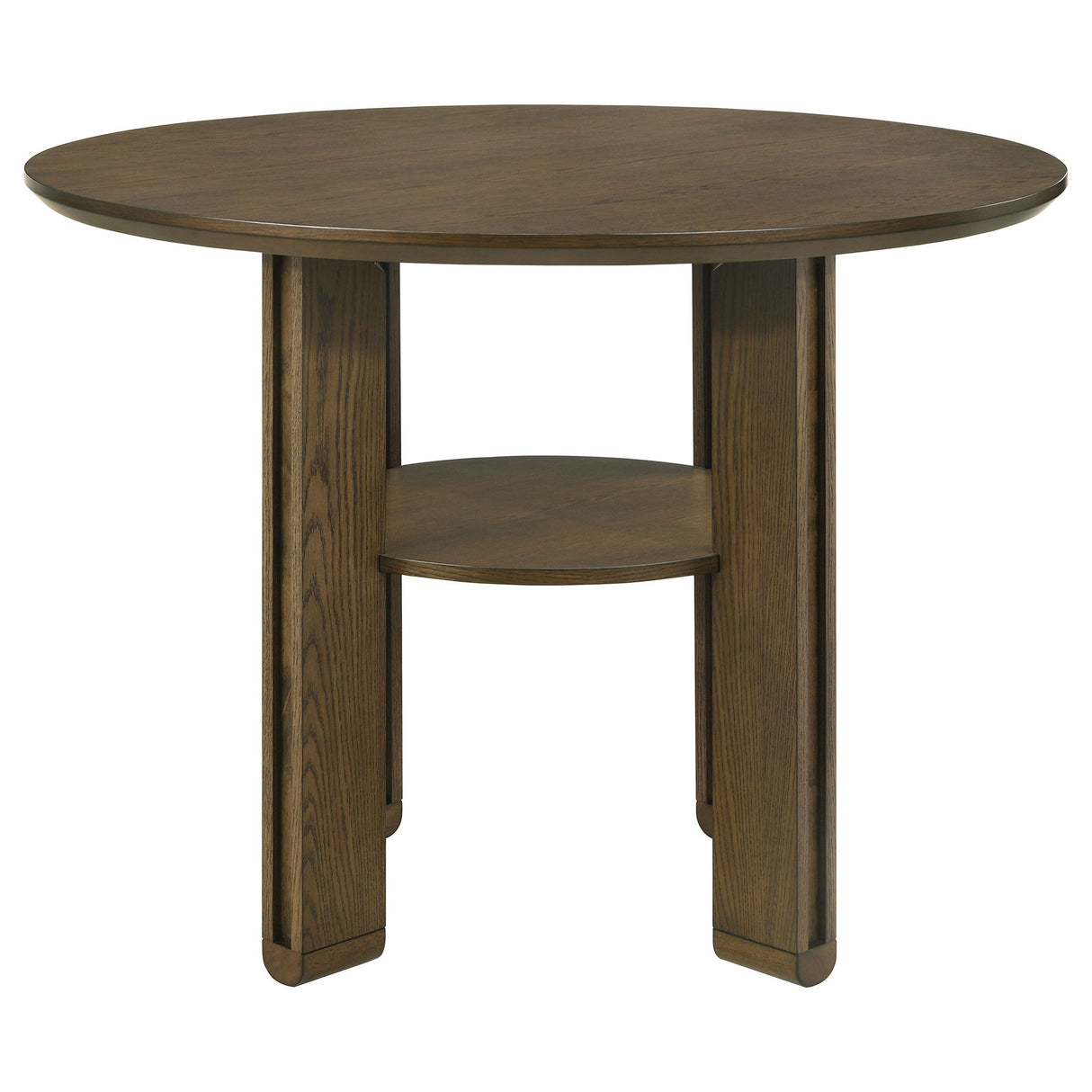Crispin - Round Counter Height Dining Table - Brown