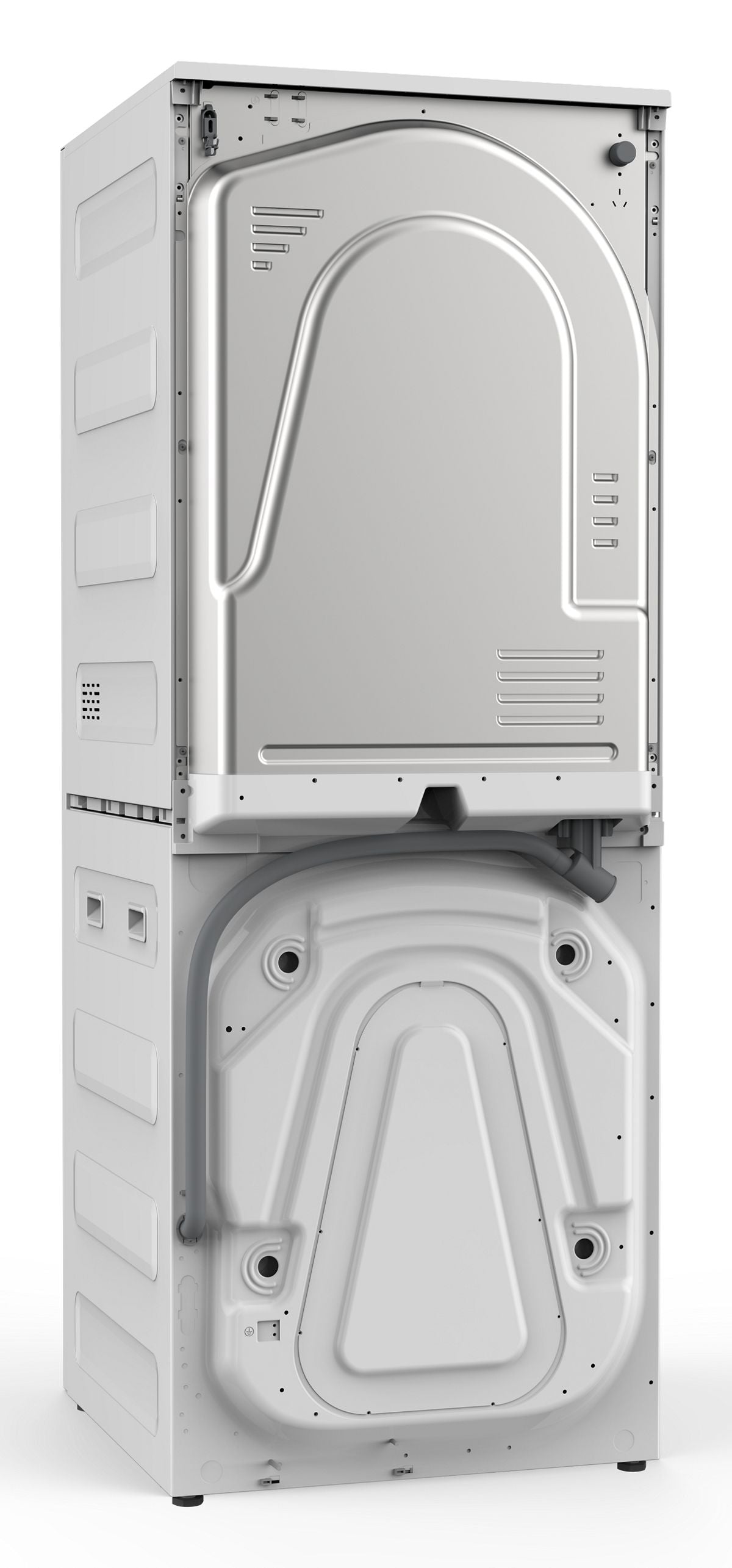 Whirlpool WFH5424SW laundry tower detail view