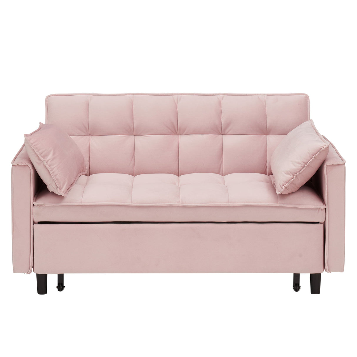 Sofa Bed With Pockets, 3 In 1 Convertible For Living Room
