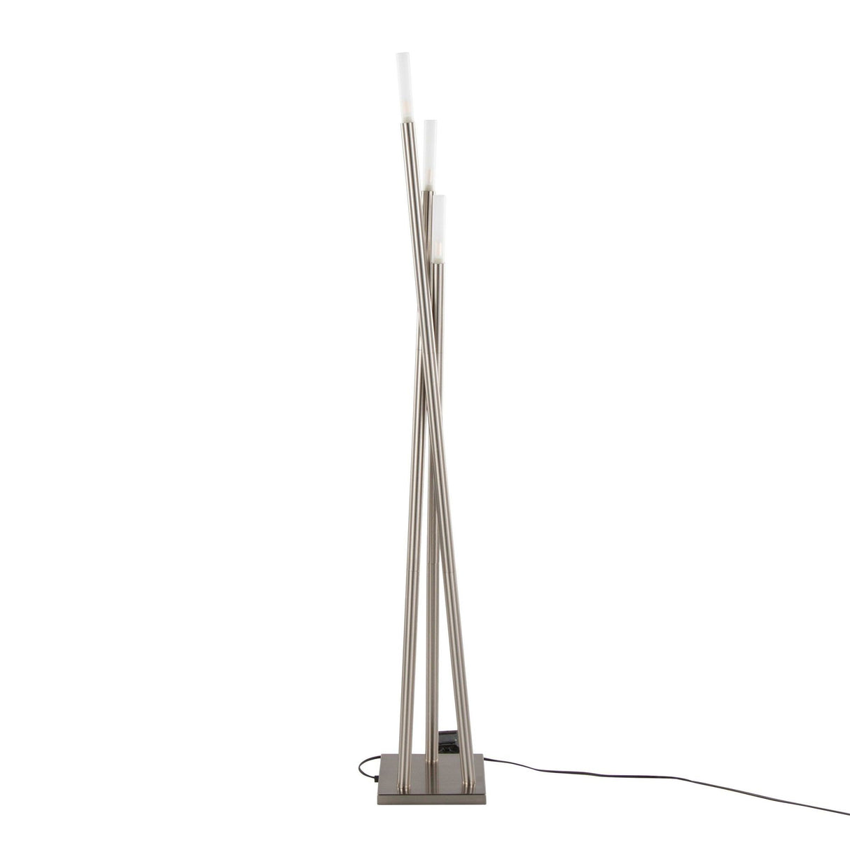 Icicle - Floor Lamp - Brushed Nickel
