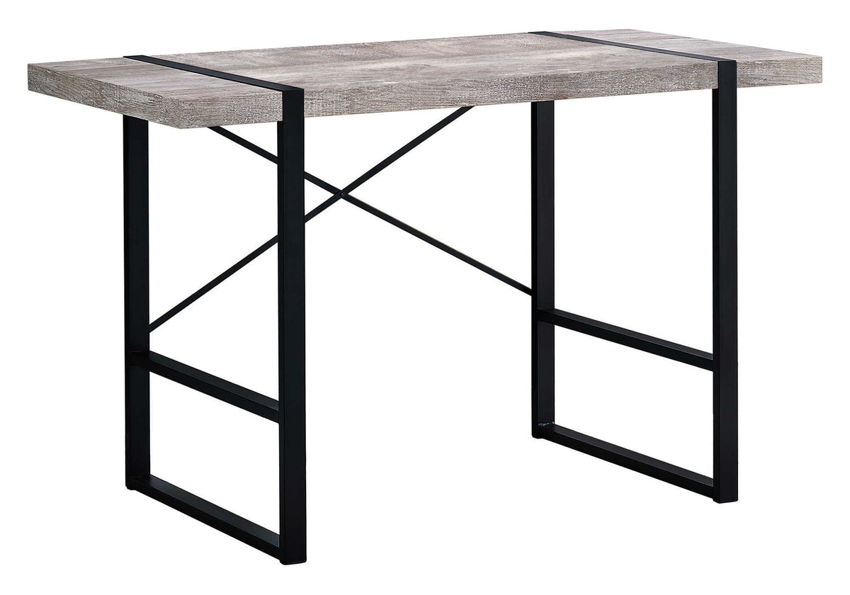 Computer Desk For Home Office, Laptop, Contemporary Versatile Placement - Taupe