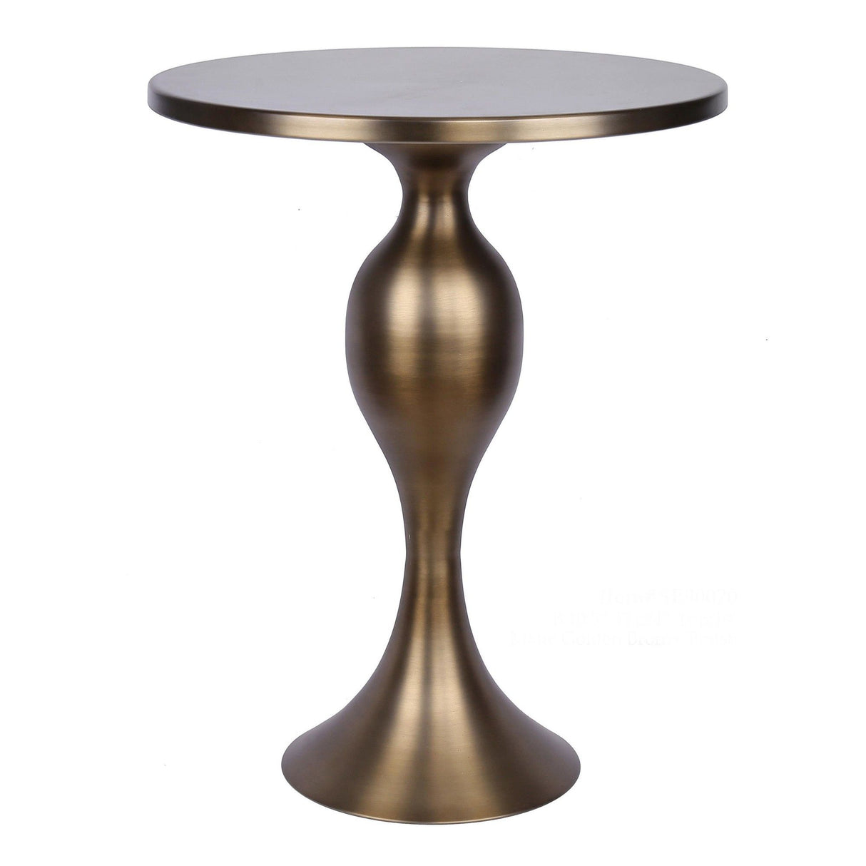 Ashland - 24" Metal Accent Table - Bronze