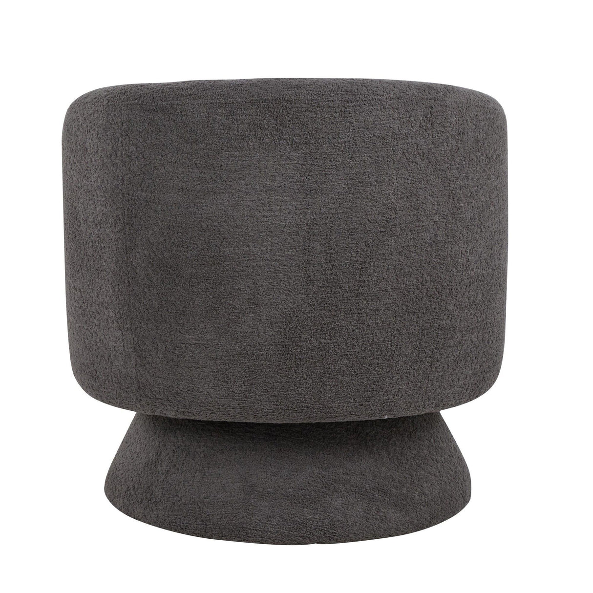 Zara - Upholstered Contemporary Swivel Accent Chair With Pillow