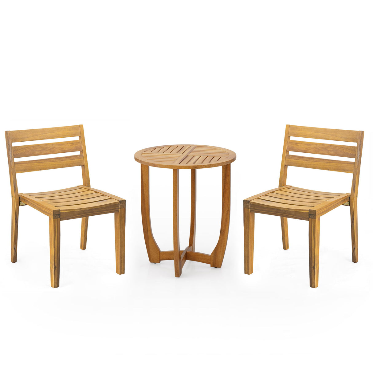 Outdoor 3 Pieces Dining Set - Teak