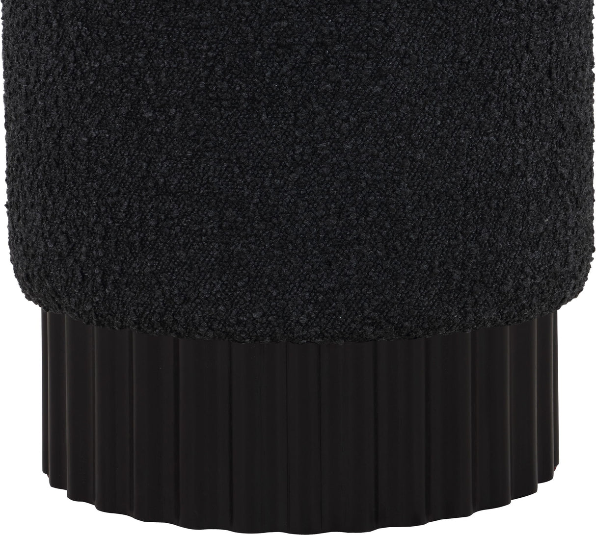 Veranda - Ottoman / Stool With Black Base