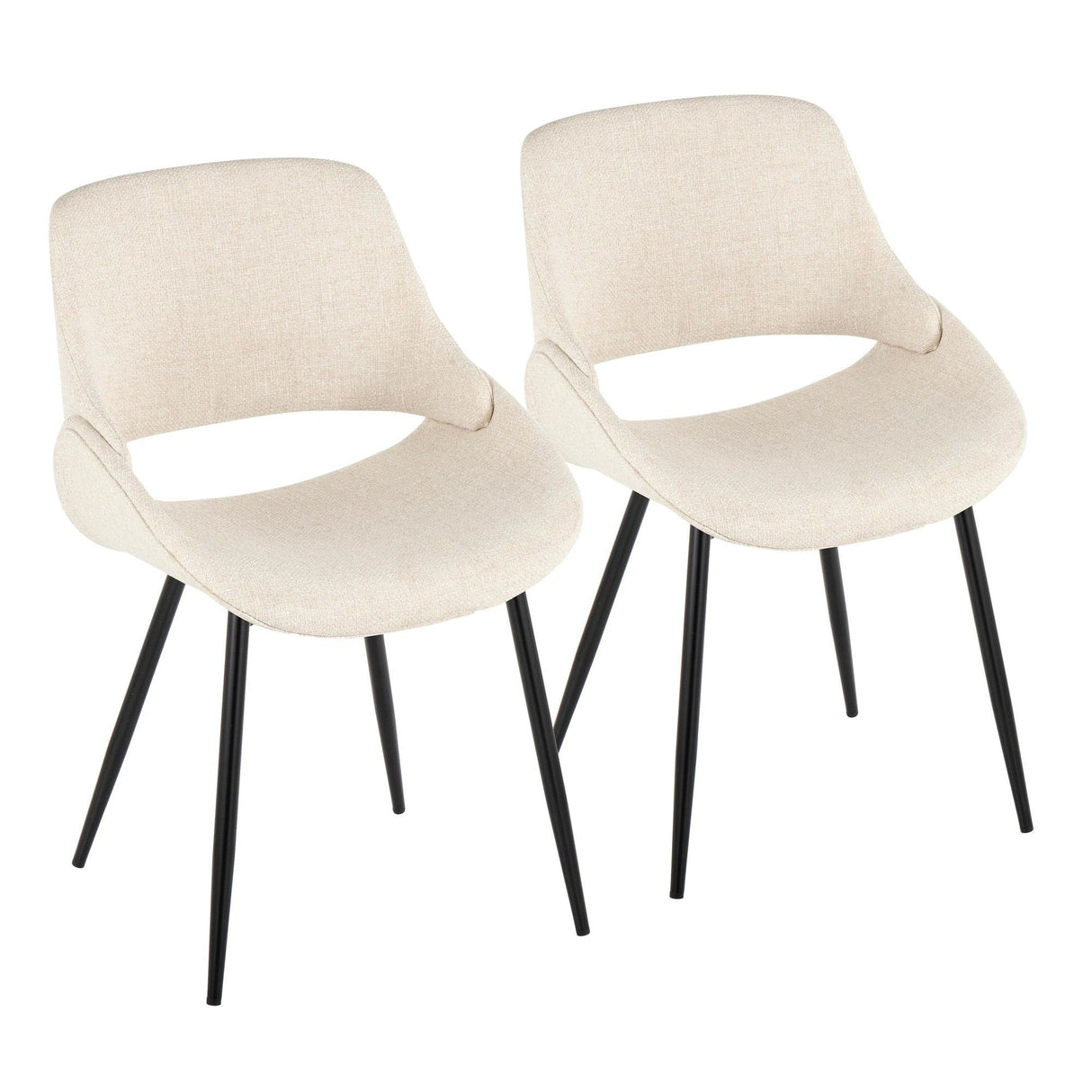 Fabrico - Chair (Set of 2) - Cream