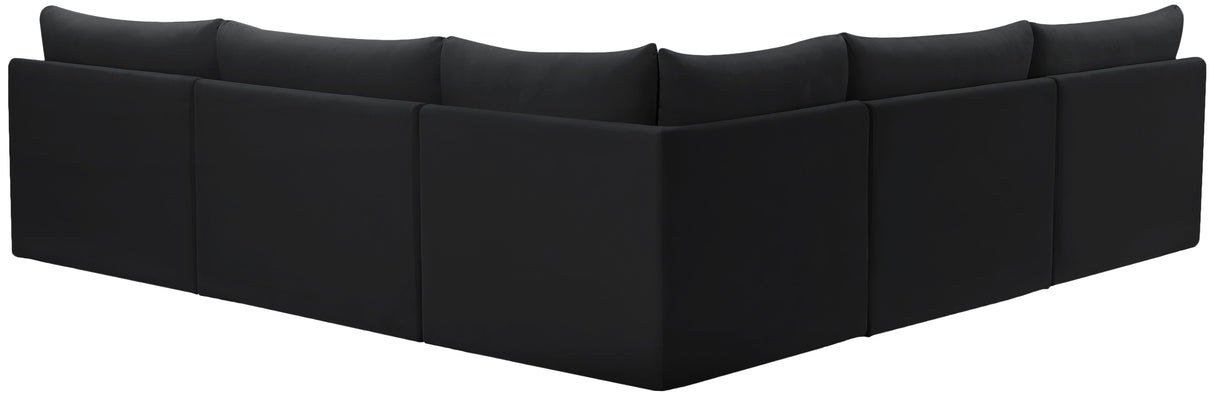 Jacob - Modular Corner Armless Sectional 5 Piece