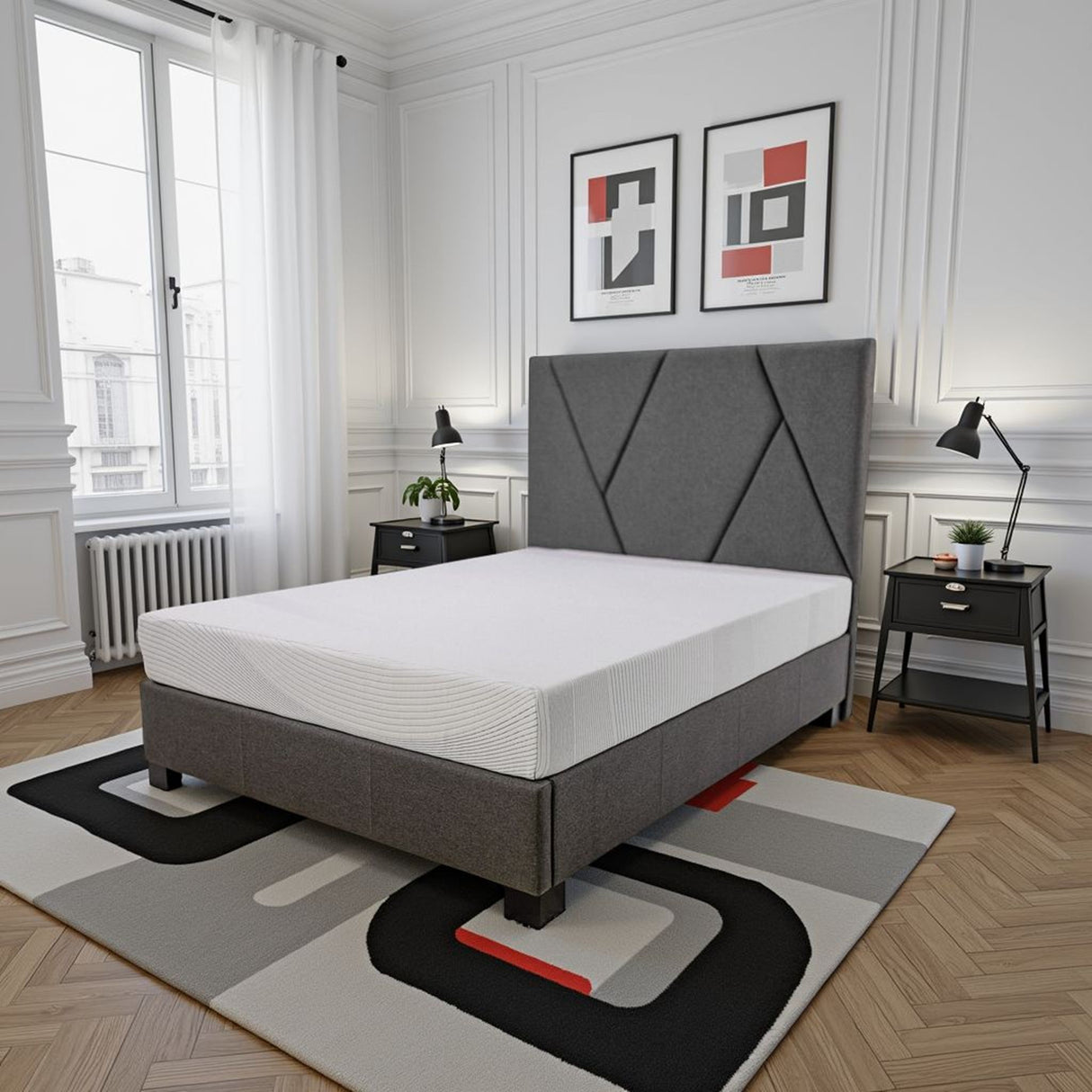 Regen - 8" Cooling Copper Infused Memory Foam Mattress