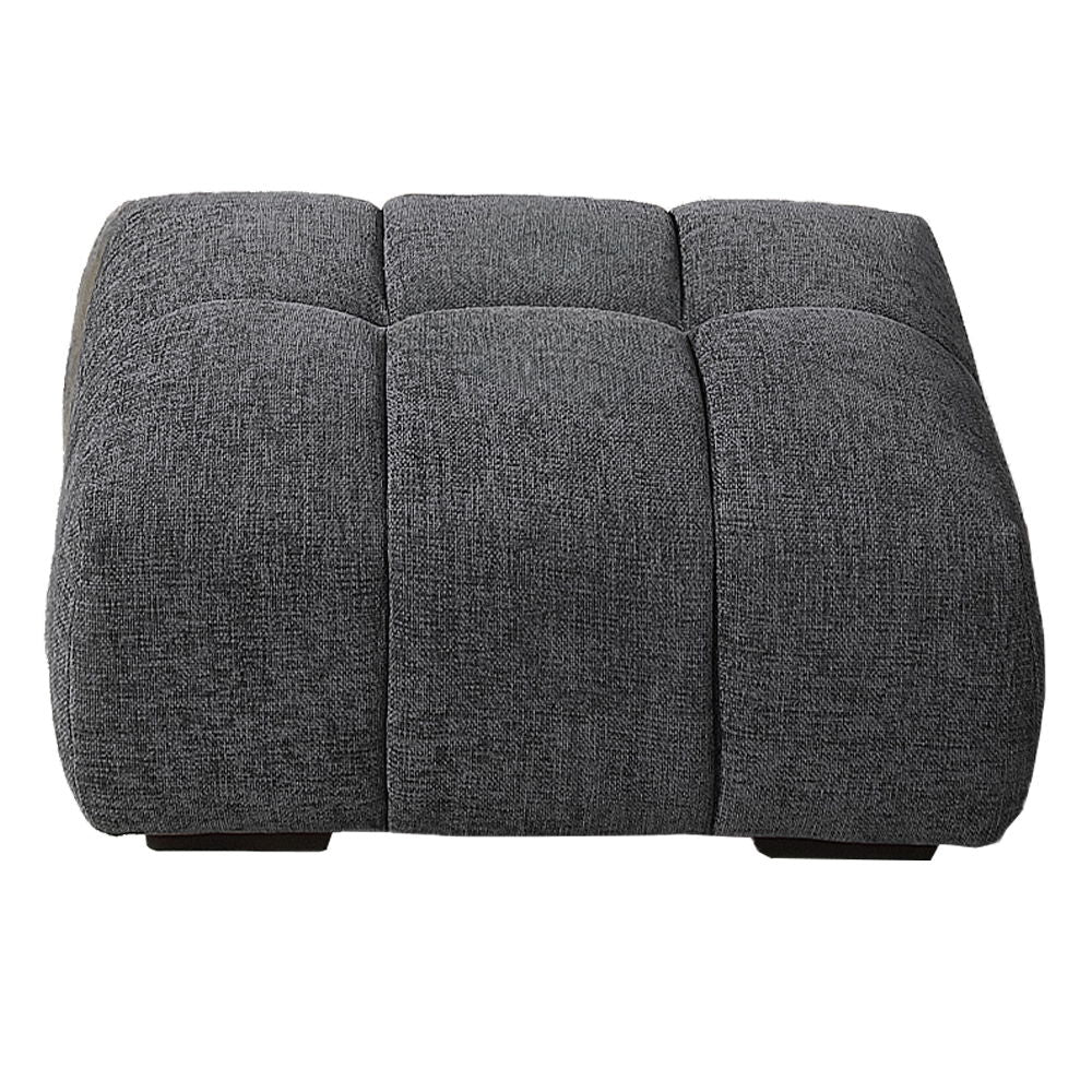 Chosen - Ottoman - Gray Chenille