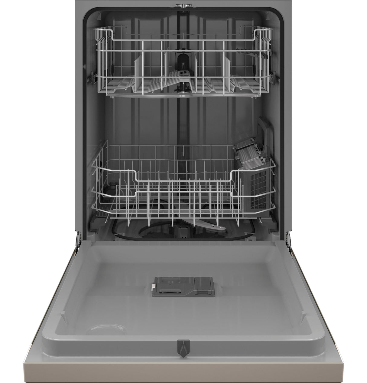 GE(R) ENERGY STAR(R) Front Control with Plastic Interior Dishwasher with Sanitize Cycle & Dry Boost - (GDF550PMRES)