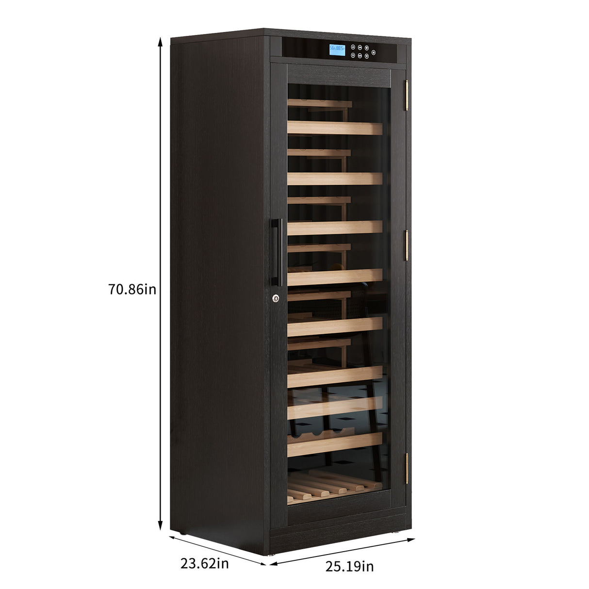 Hearth And Haven W3353P344682 Wine Cooler in Black - image 4
