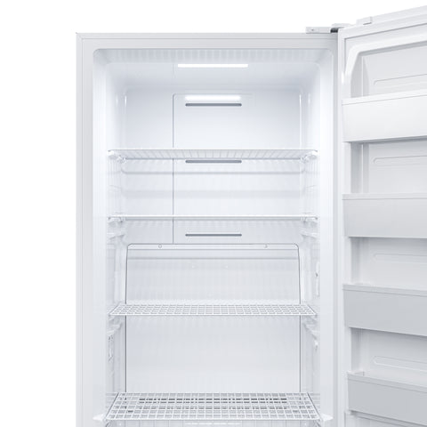 17 Cu. Ft Upright Freezer in White - RUF-17C