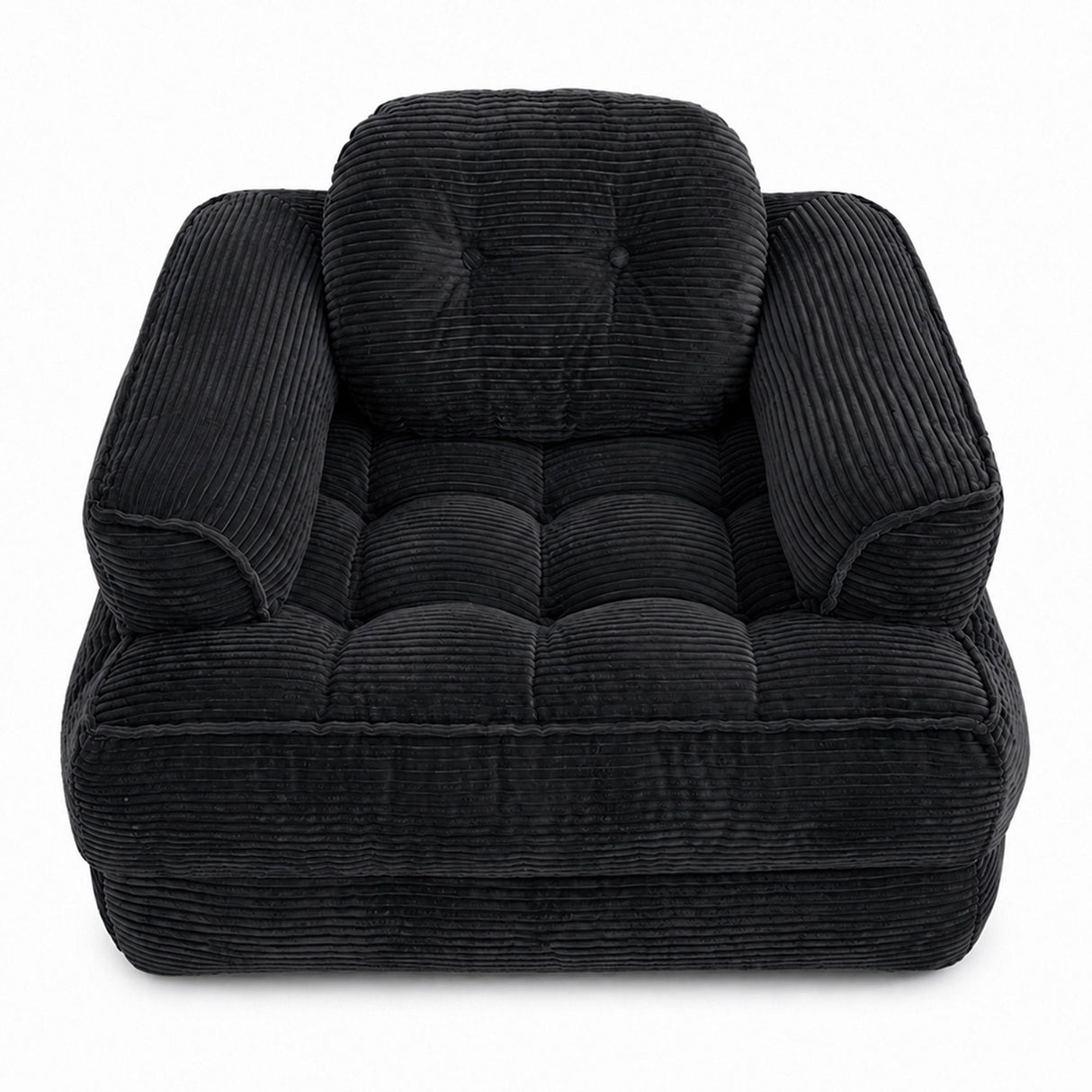 Convertible 2 In 1 Armrest Sofa For Bedroom