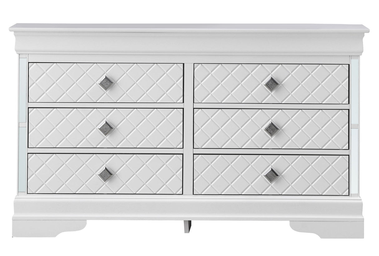 Verona - Dresser - Champagne - Particle Board