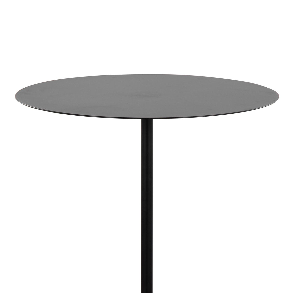 Symbol - Side Table - Concrete And Black Steel