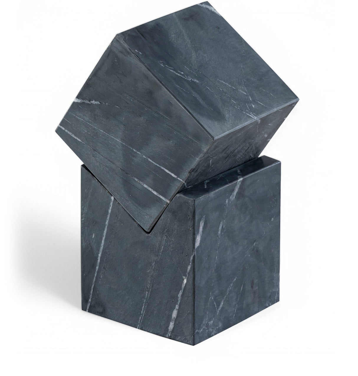 Quad - Marble Decorative Cube