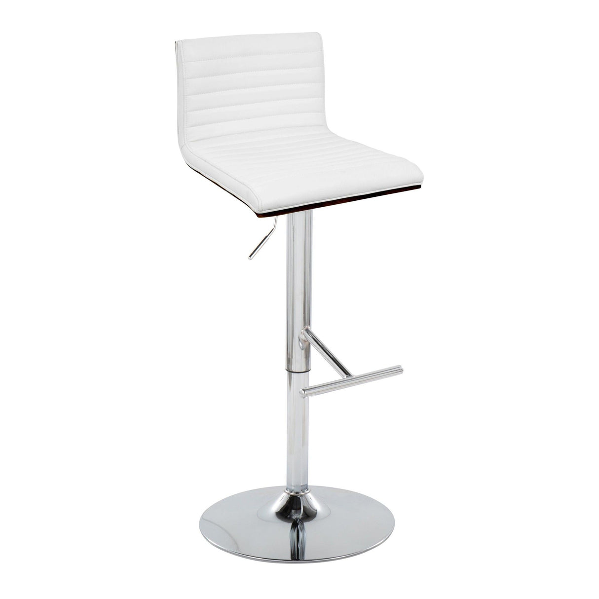 Mason - Adjustable Barstool (Set of 2) - Chrome Base