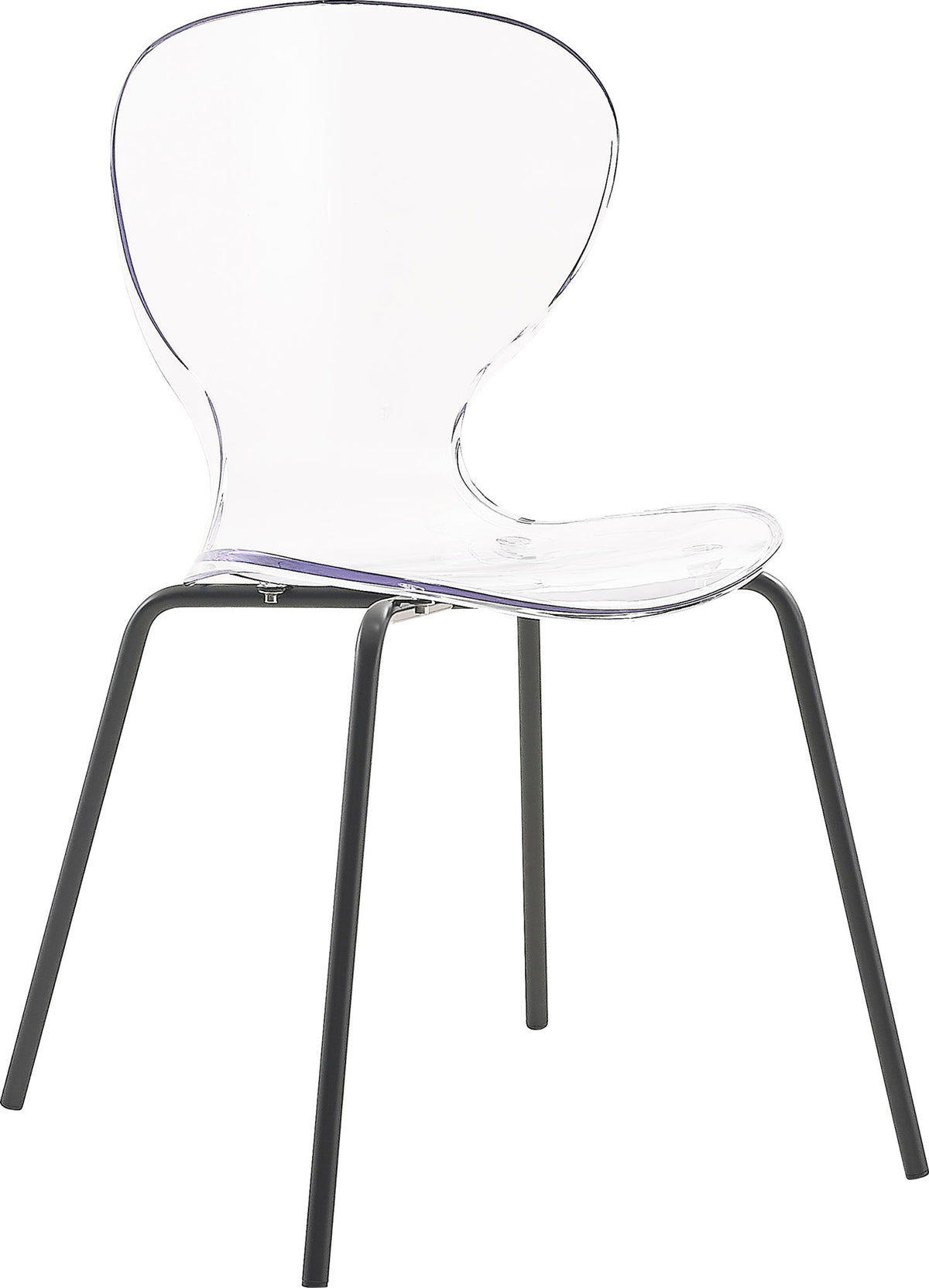 Clarion - Metal Dining Chair (Set of 2) - Matte Black