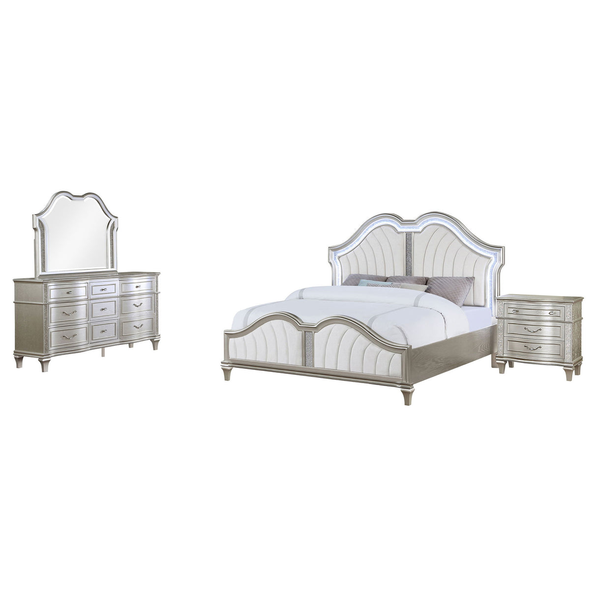 Evangeline - 4 Piece Bedroom Set