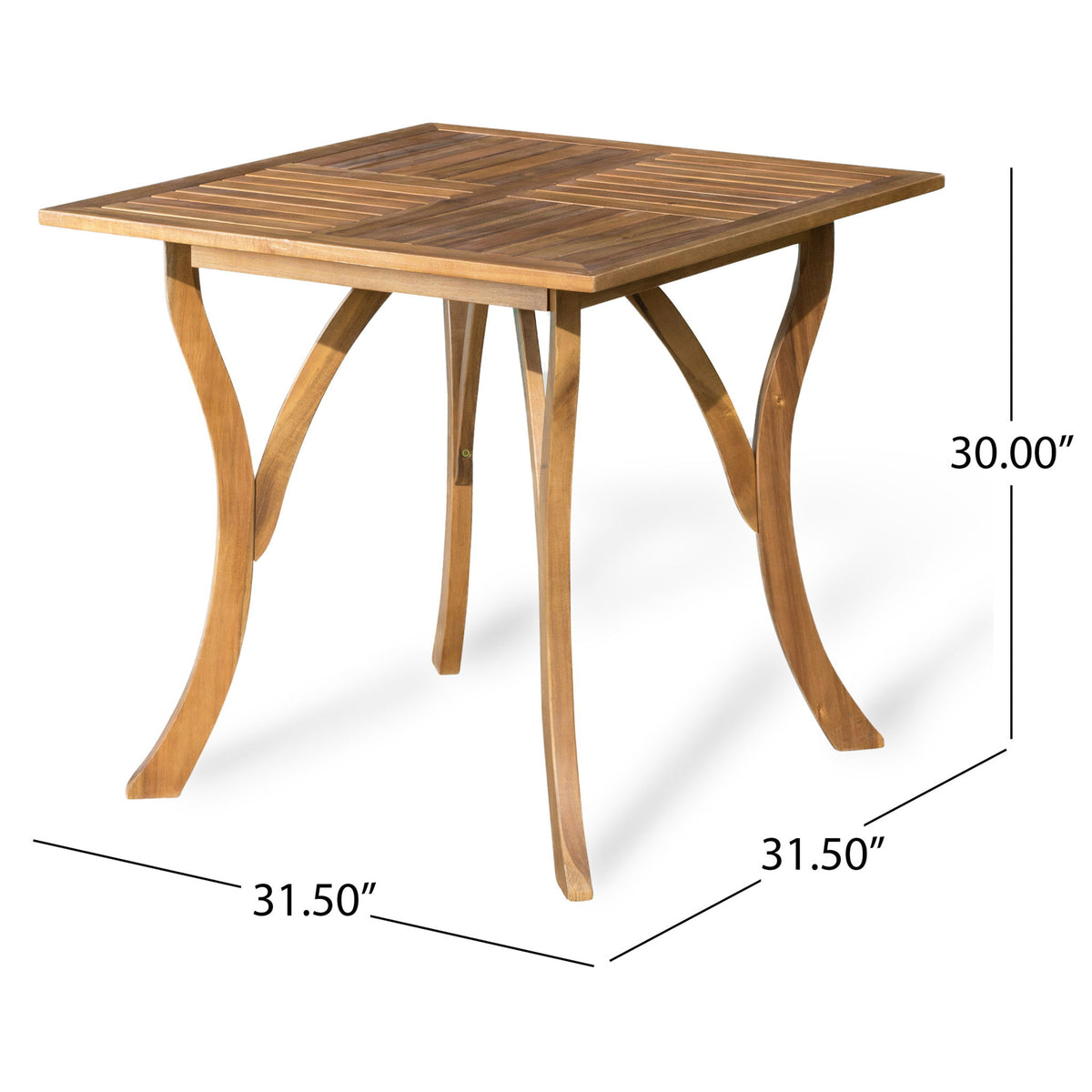 Outdoor 5 Pieces Dining Set - Teak