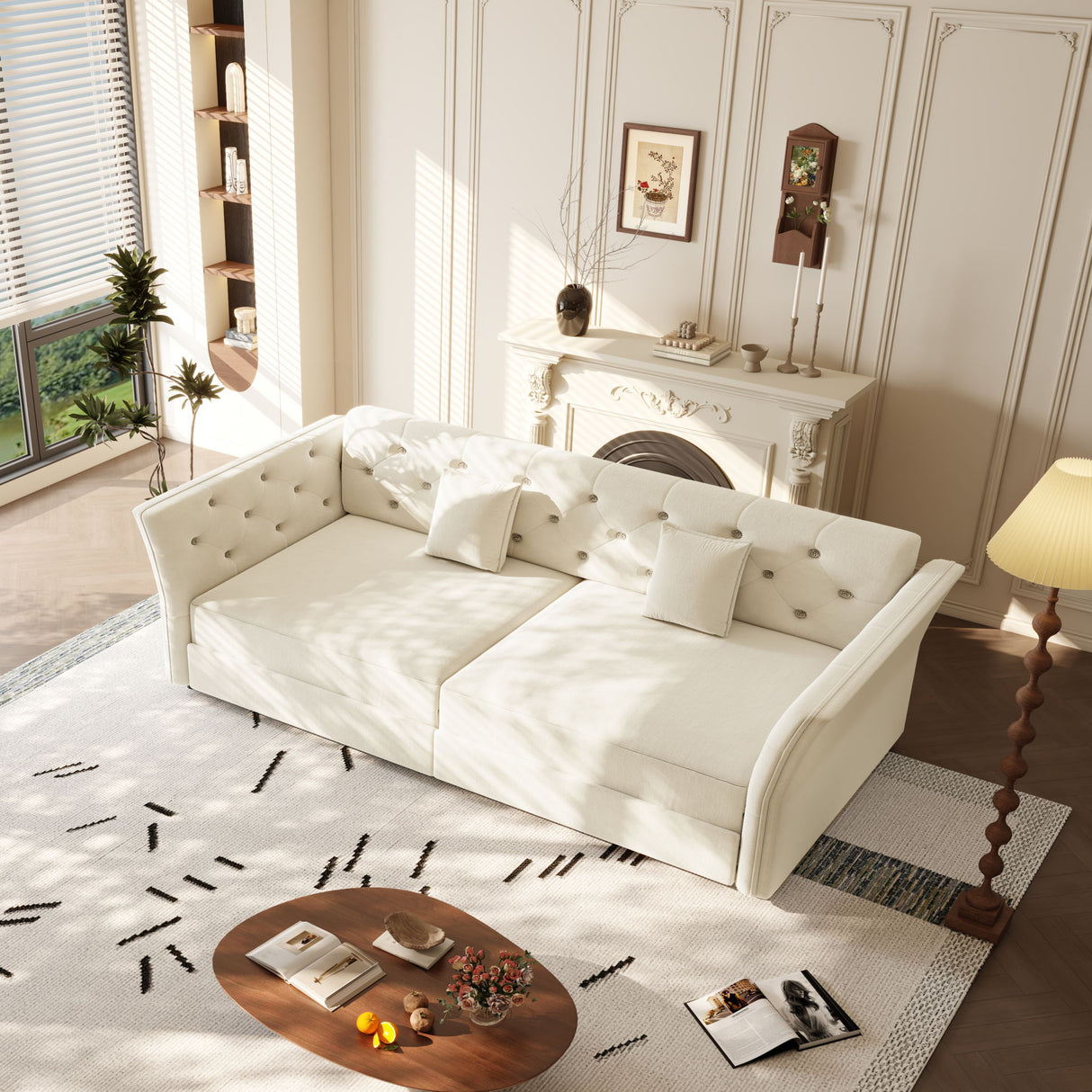 Oversize Pull Out Sofa Bed For Living Room