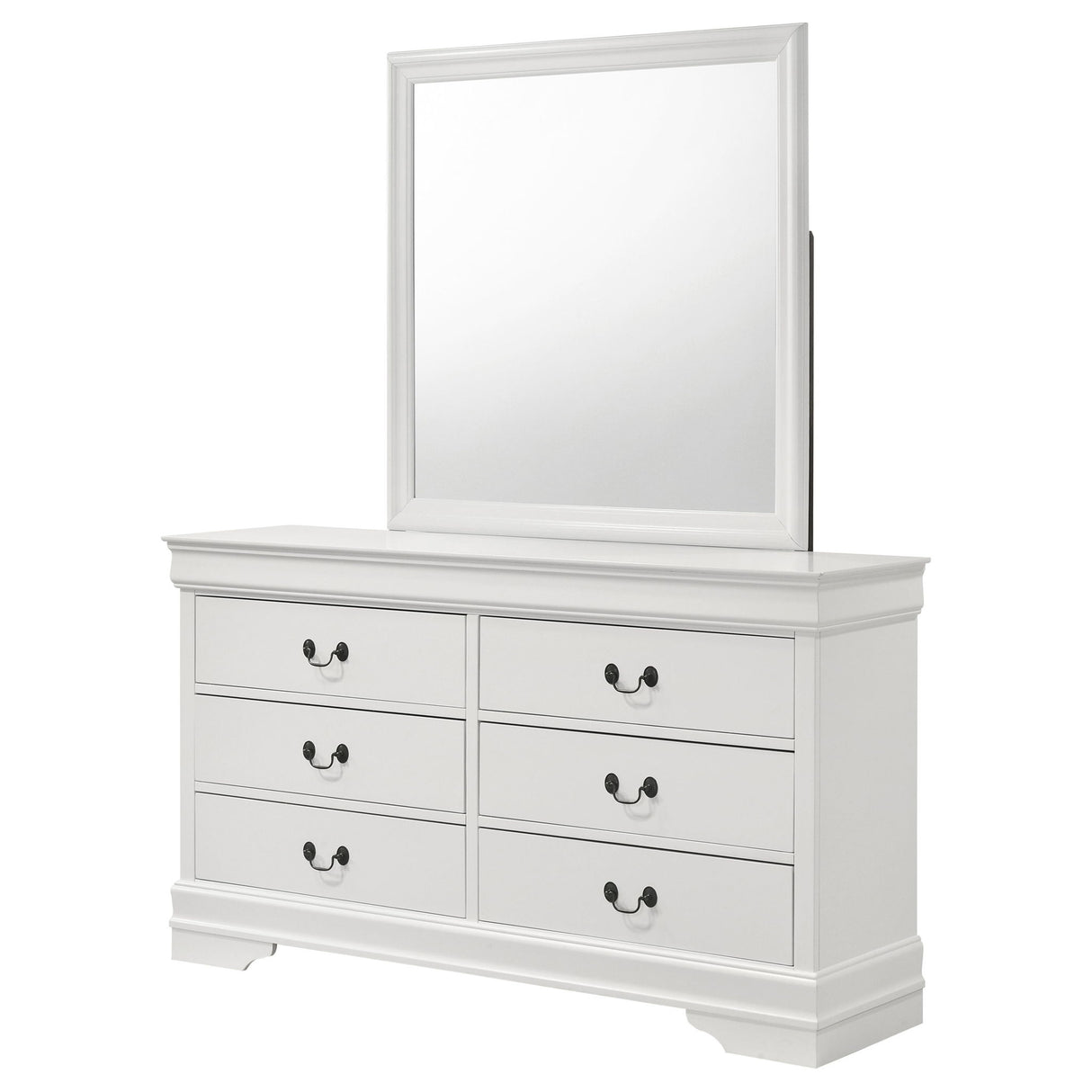 6 Drawer Dresser With Mirror