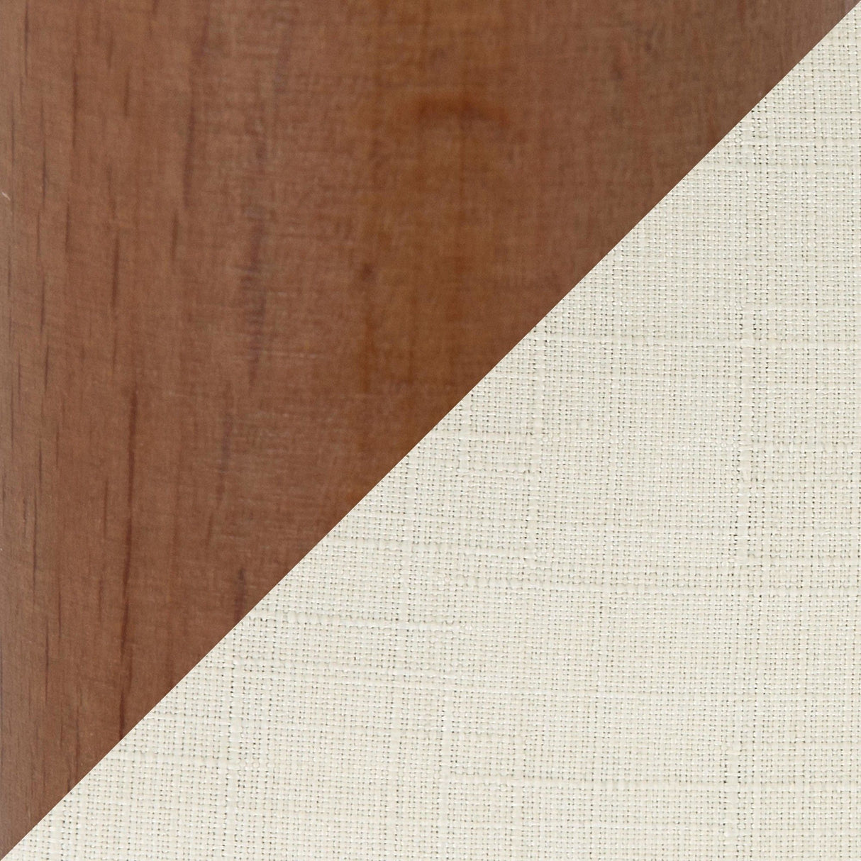 Vintage - Flair Chair - Walnut Wood, Cream Fabric