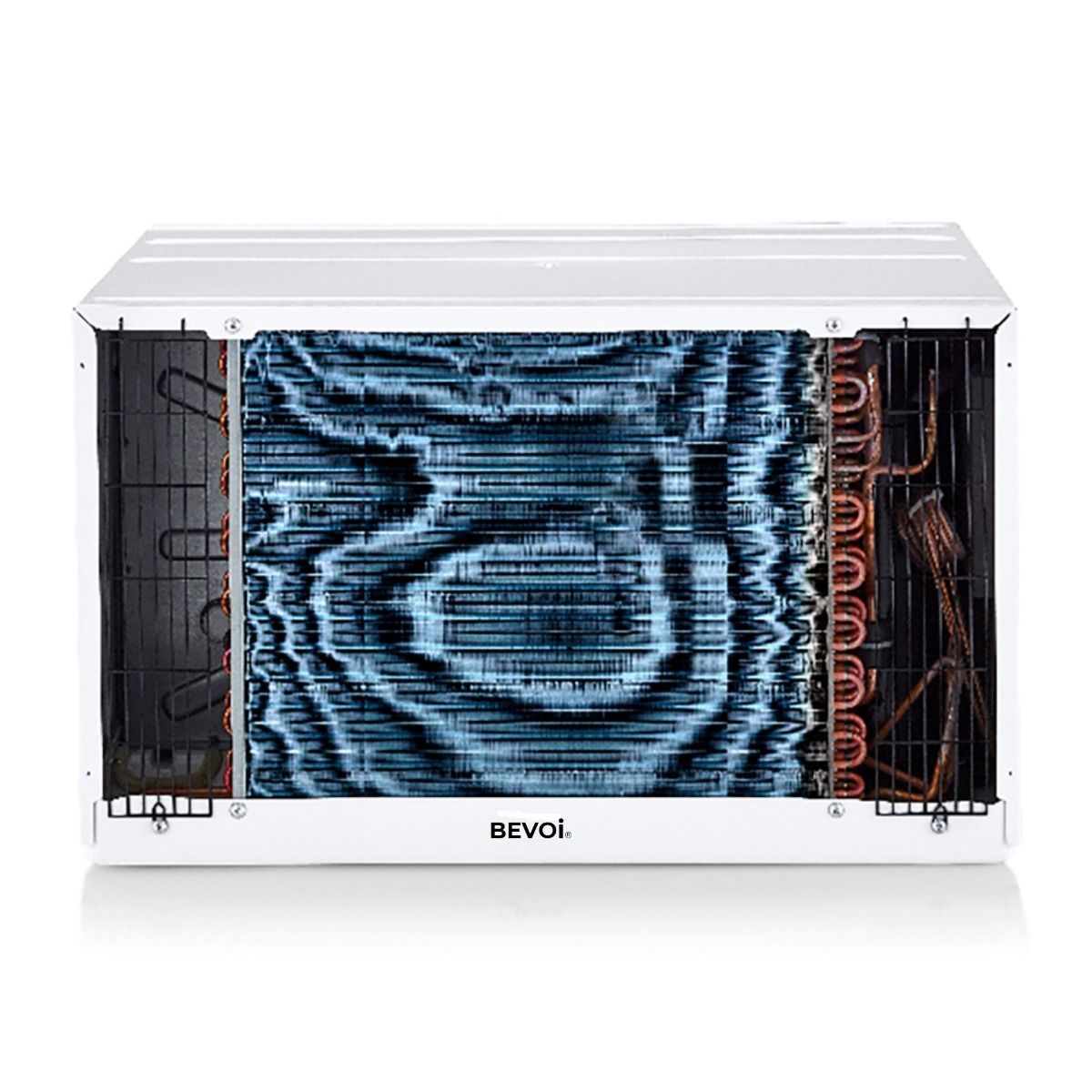 5 Pack - Bevoi 14,000 BTU Through The Wall Air Conditioner Heat and Cool BEVTTW142HF | 230V 20A in White