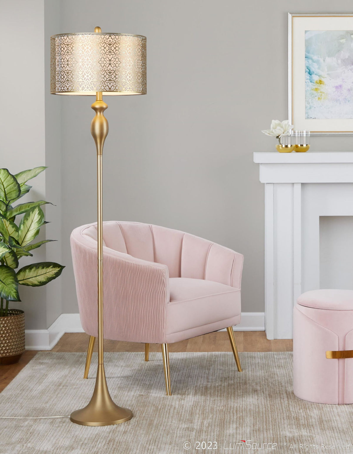 Ashland - 63" Metal Floor Lamp