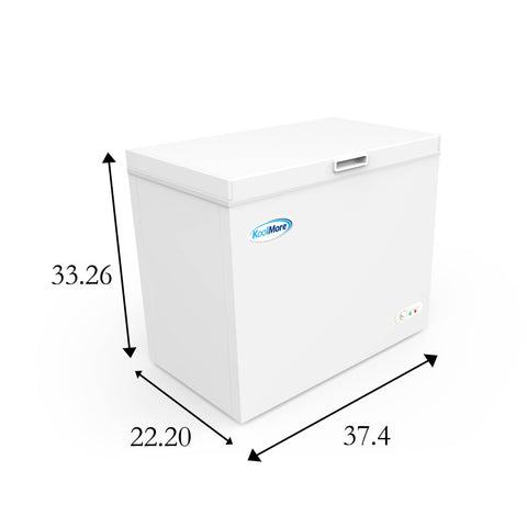 37 in. Commercial Chest Freezer 7 cu ft. SCF-7C.