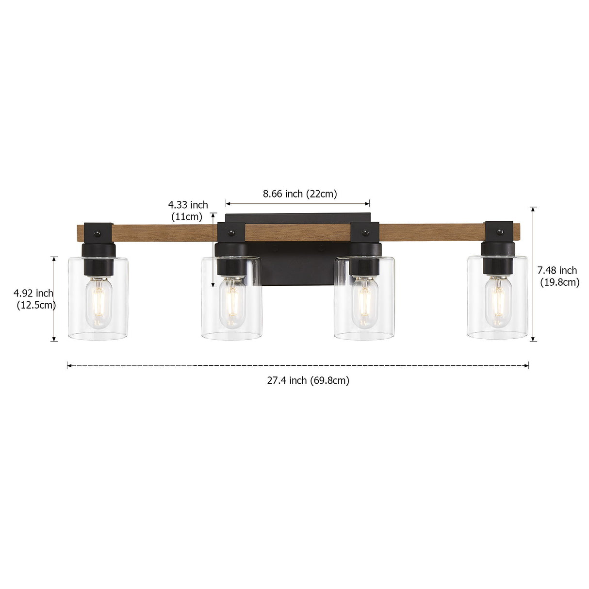 4 Light Vanity Light
