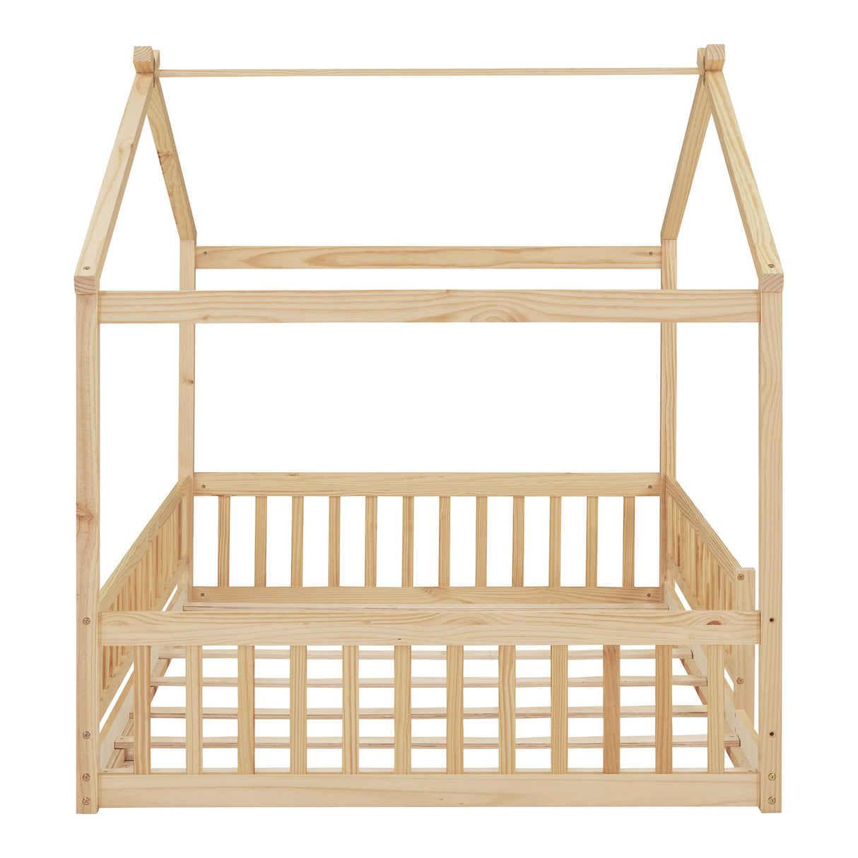 Bed House Bed Frame With Fence