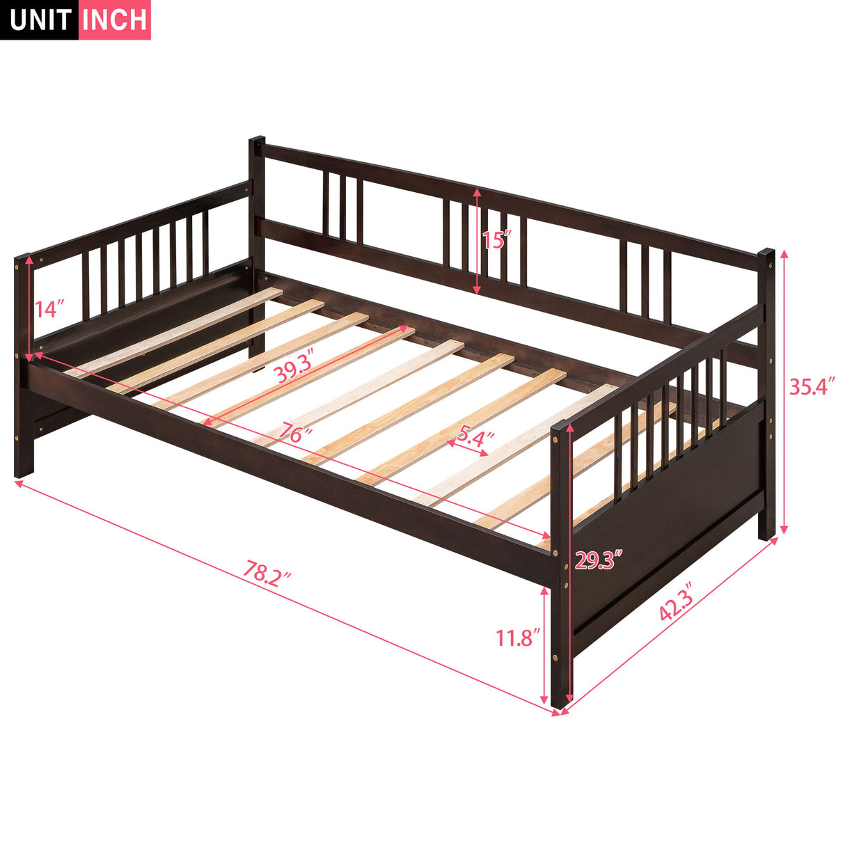 Multifunctional Elegant Modern Daybed
