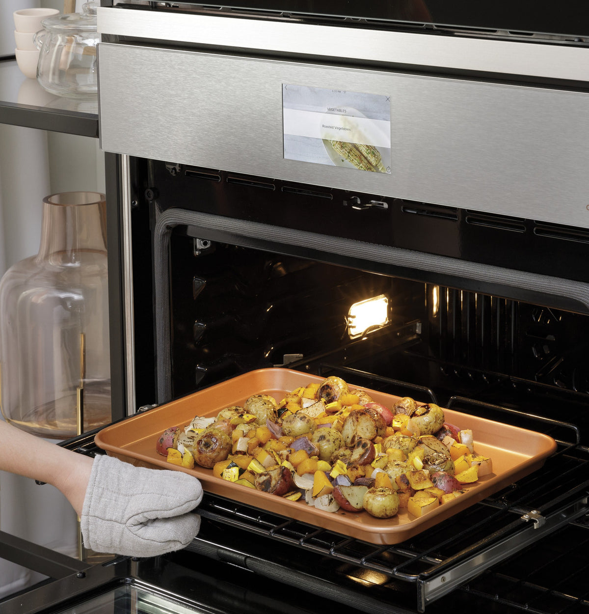 Café CTD70DM2NS5 30 inch Smart Double Wall Oven Platinum Glass view 12