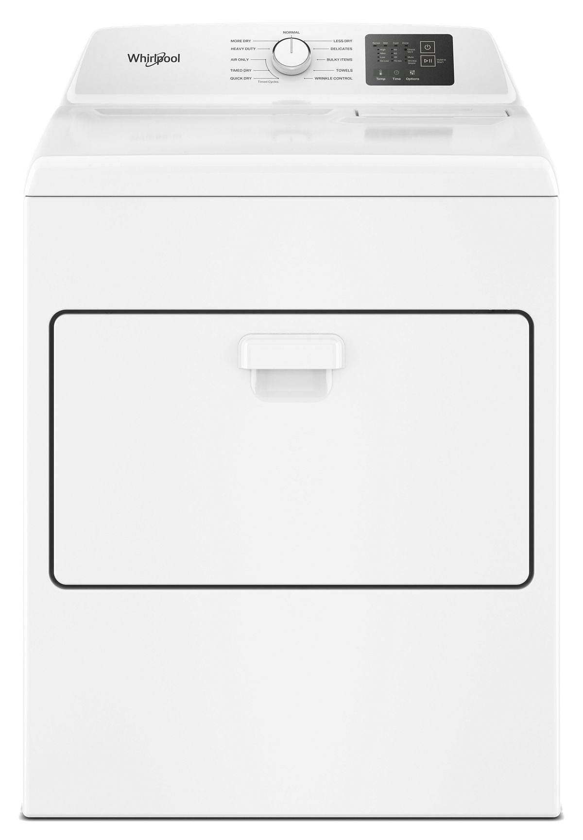 Whirlpool WGD4307SW 7.0 cu. ft. gas dryer in white