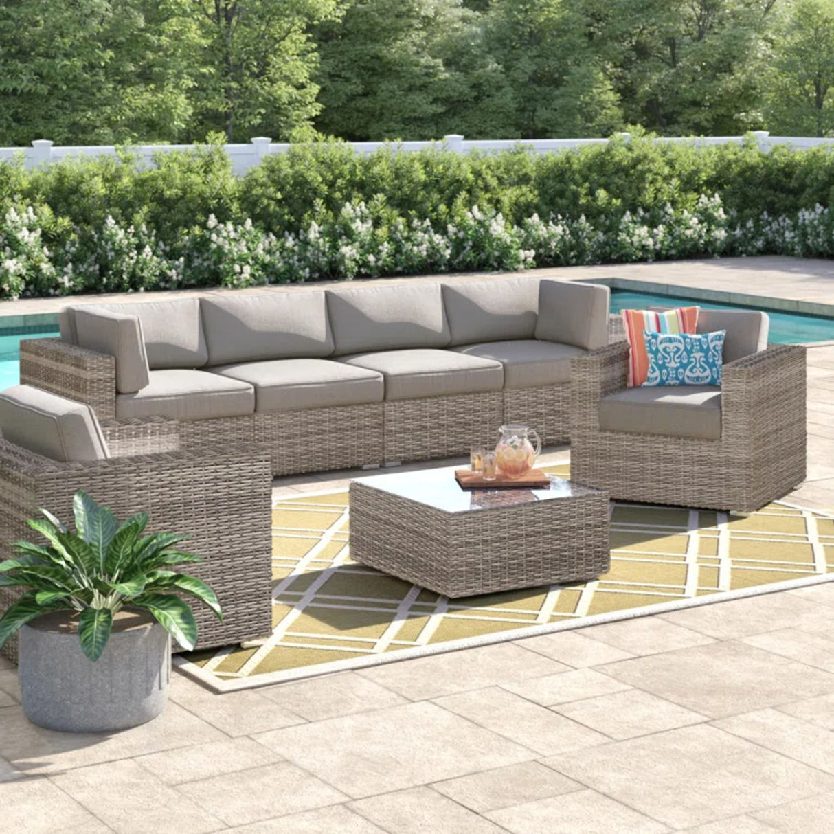 Sectional, Stylish Entertainment, Outdoor Living
