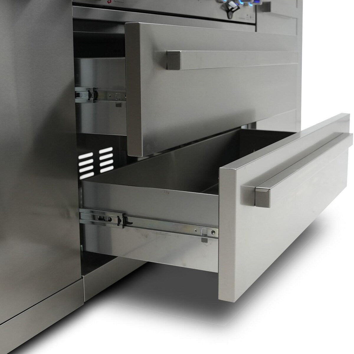 Mont Alpi Deluxe Series 7 Ft Propane Outdoor Kitchen Island w/ Side Burner - MAi400-D