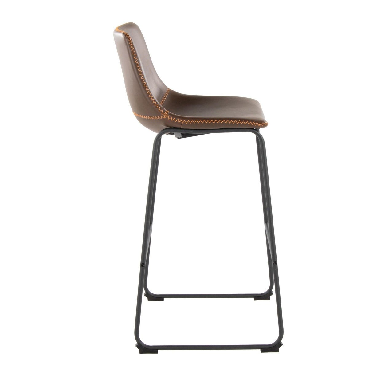 Duke - 26" Fixed-Height Stool - Black Metal