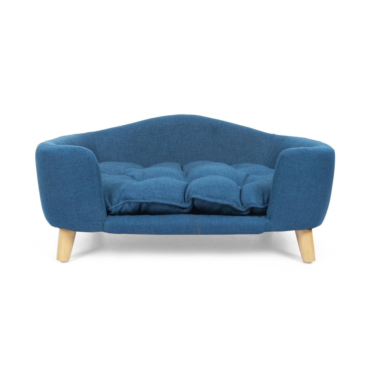 Elevated Dog Bed Frame For Small Dogs - Navy Blue