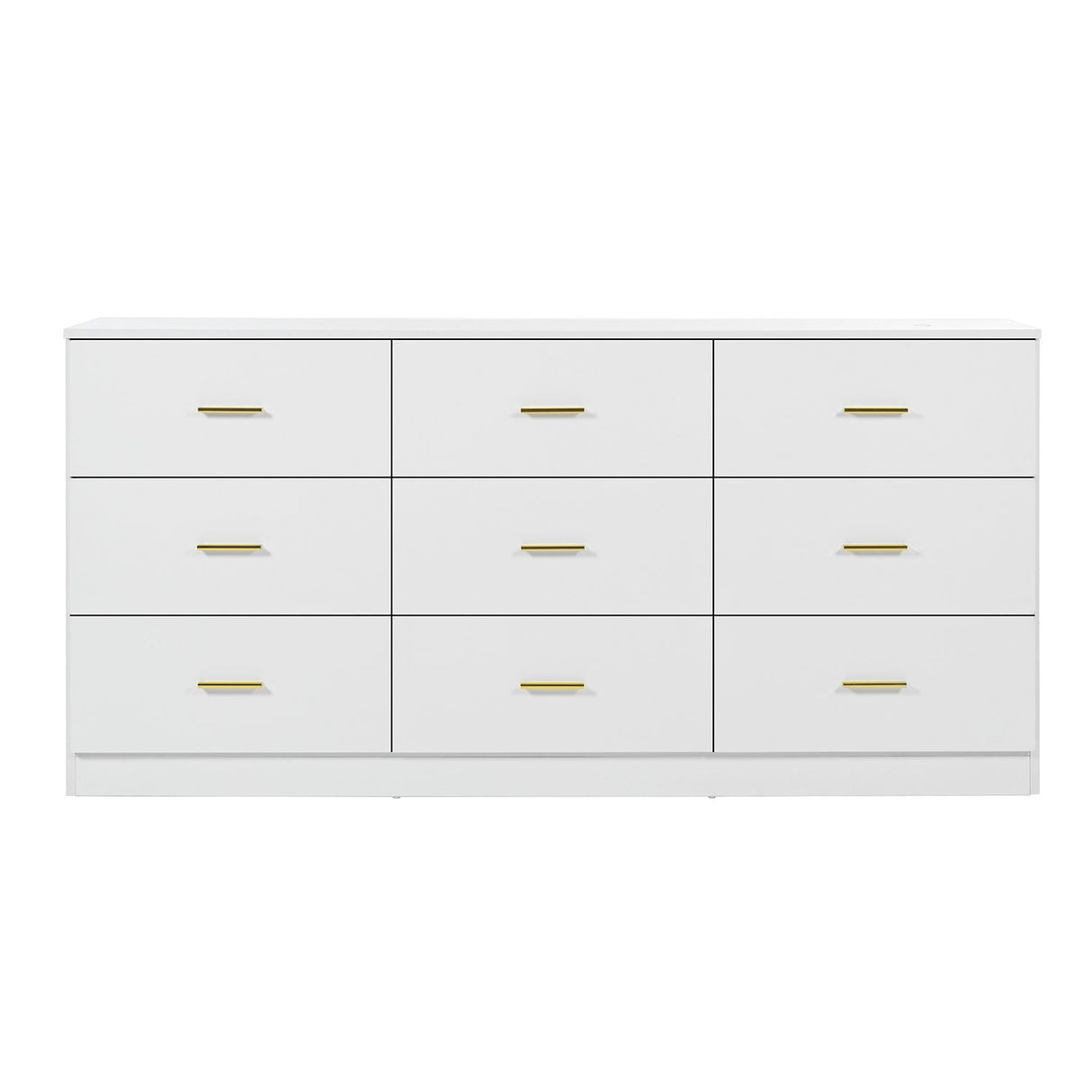 9 Drawer Dresser, Ample Storage For Bedroom