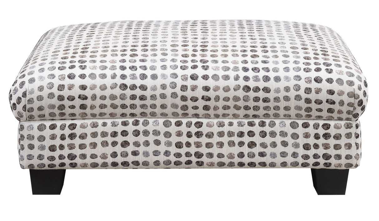 Andie - Ottoman - Ink Dot
