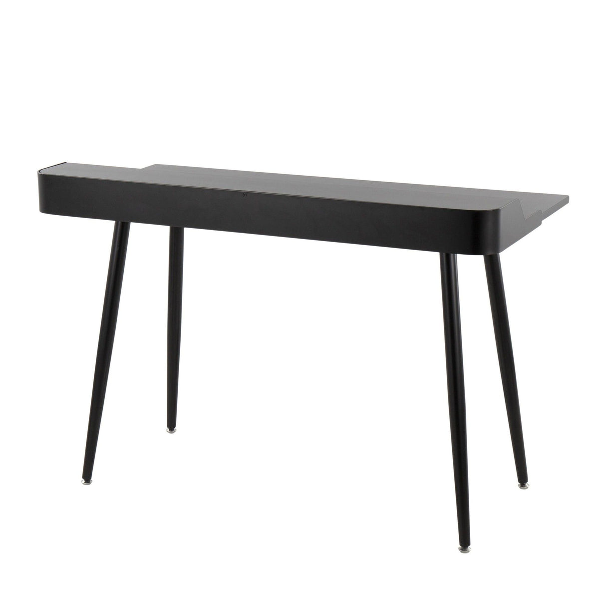 Harvey - Contemporary Desk - Black Steel