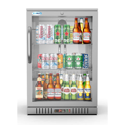 24 in. One-Door Back Bar Refrigerator - 4.1 Cu Ft. BC-1DSW-SS